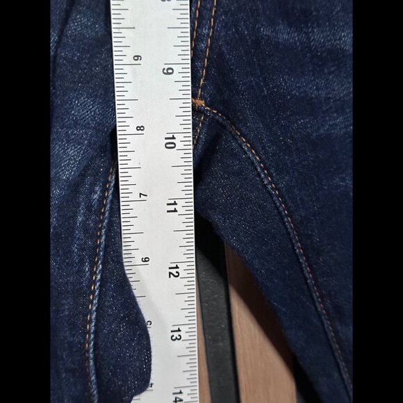 Abercrombie & Fitch Jeans 30 x 30 Mens Blue Straight Dark Wash Denim 100% Cotton - Picture 5 of 9